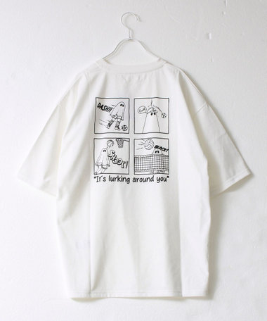 【WEB限定 GW SPECIAL PRICE】【FREDYMAC/フレディマック】度詰め天竺オバケ刺繍TEE