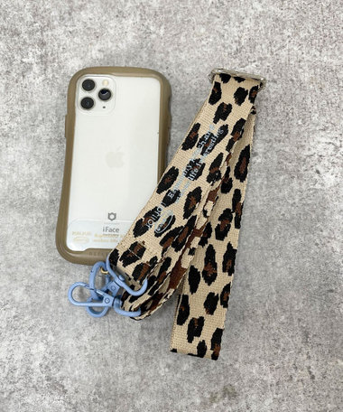 【Joli Joli】アニマルジャガードスマホストラップL