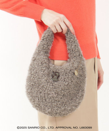 【HELLO KITTY × MICO COULIER コラボ商品】カールファーBAG