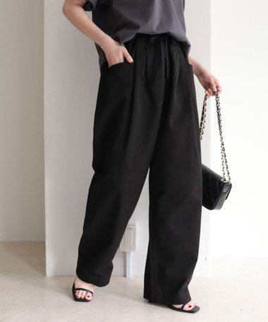 【GEVACO/ゲバコ】L字ポケットテーパードパンツ