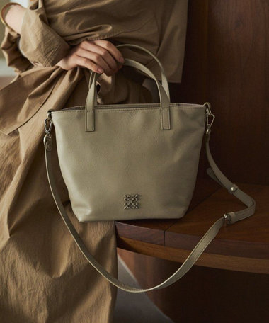 レザー2WAYミニトートバッグ(CE-1664)