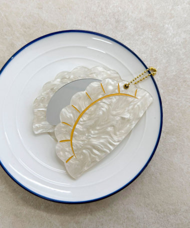 【Jolie Joli/ジョリジョリ】ダイカットチャームスライドミラー