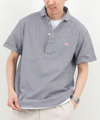 【DANTON/ダントン】ROUND COLLAR P.O SHIRT SS 26SS（DT-B0284 OXP）