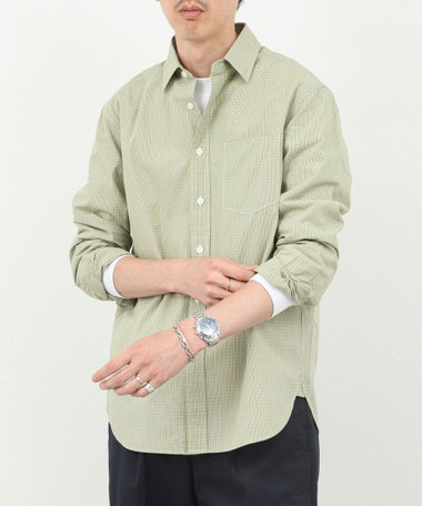 ダブルワッシャー タイプライター レギュラーカラーシャツ 25AW