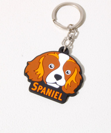 【DOG&CAT】ラバーキーホルダー