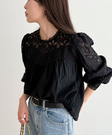 【CHOKLATE PARIS/チョコレート パリ】レースブラウス