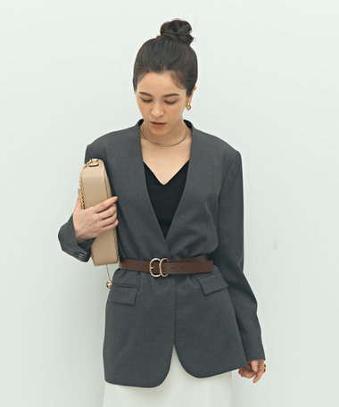 新品 NOLLEY'S ノーカラージャケット ノーカラージャケット｜ジャケット/アウター｜NOLLEY'S MALL