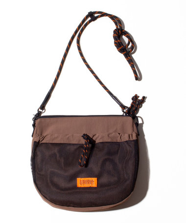 【UNIVERSAL OVERALL】フロントメッシュ ザイルショルダーバッグ