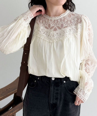【CHOKLATE PARIS/チョコレート パリ】レースブラウス