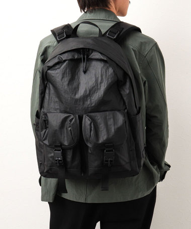 アプリリー　ネイビー ナイロン レザー バックパック バックパック｜バッグ｜NEW ARRIVAL｜NOLLEY'S MALL（ノーリーズ