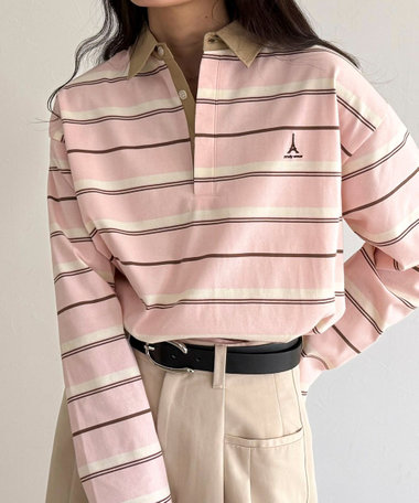 ［WEB限定 SPECIAL SALE！］マルチボーダーラガーロンTシャツ