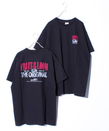 ［WEB限定 TIME SALE！］【FRUIT OF THE LOOM/フルーツオブザルーム】プリントTシャツ バックプリント
