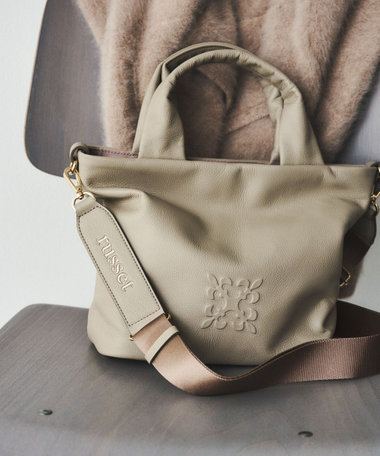 【Souffle TOTE】レザー2WAYトートバッグ