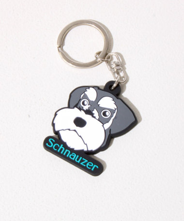 【DOG&CAT】ラバーキーホルダー