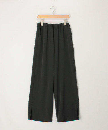 ダブルクロスサイドスリットパンツ