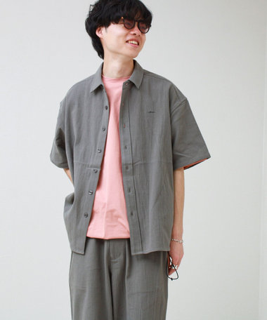 【JACKPURCELL/ジャックパーセル】コットンパナマ半袖シャツ