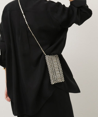 【MAQWEL/マクウェル】ビーズショルダーポーチ