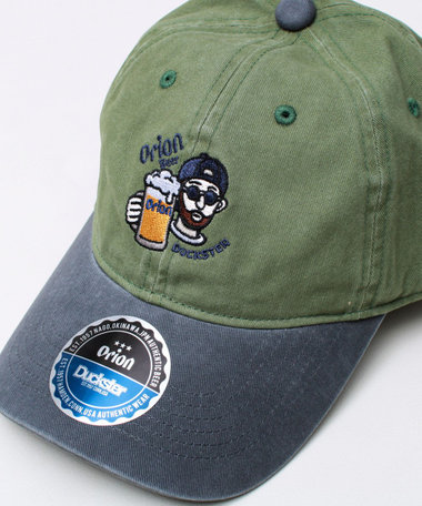 【ORION × Duckster】オリオンビールコラボ ウォッシュ加工B.B CAP