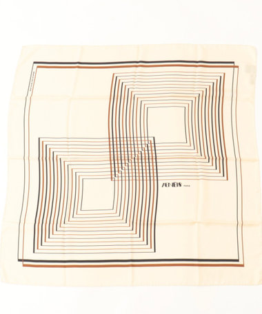 【AENEIS/エイネス】MINIMAL ILLUSIONシルクスカーフ