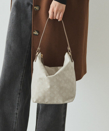 ナイロンジャガード2WAYミニショルダーバッグ