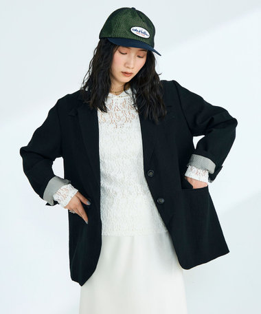 コンバーチブルテーラードジャケット