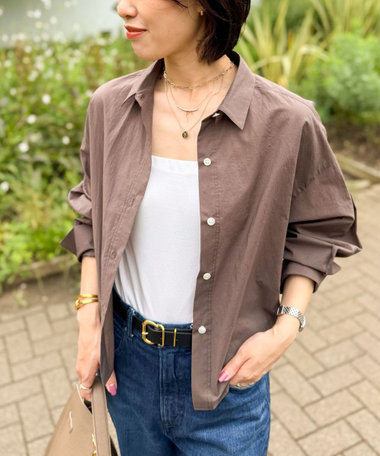ノーリーズ NOLLEY’S 24SS 袖ボリュームショート丈デニムシャツ 3-0268-9-01-073 インディゴ サイズ：F セール】デニムショートシャツ（シャツ/ブラウス）｜notch
