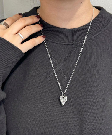 3Dハートアジャストペンダント