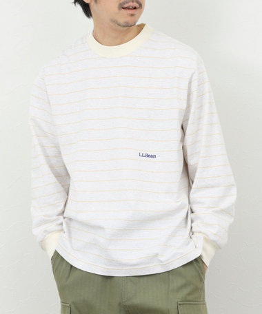 【L.L.Bean/エルエルビーン】Union Long-Sleeve Stripe Tee