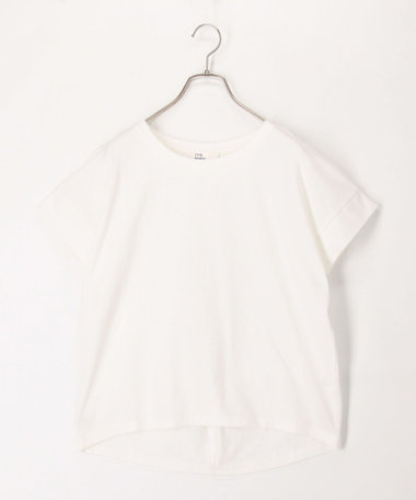 ドライタッチ天竺袖口ダブルTee