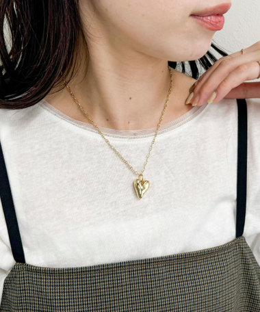 3Dハートアジャストペンダント