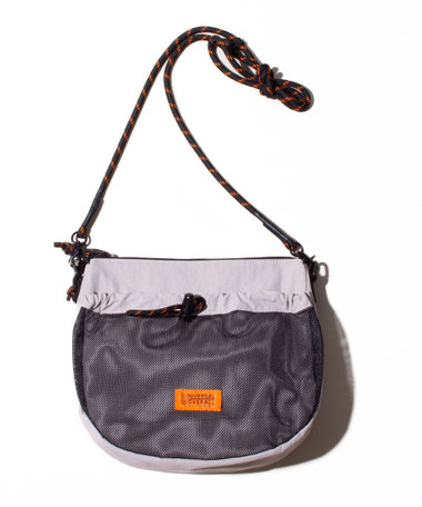 【UNIVERSAL OVERALL】フロントメッシュ ザイルショルダーバッグ