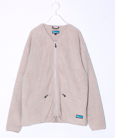 【Franklin Climbing】カスケード シェルパフリースカーディガン