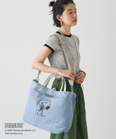 《PEANUTS×russet》リバーシブルビッグトートバッグ(CE-1756)