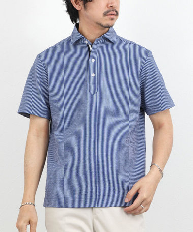 《ビジカジ対応》サッカーテープポロシャツ / ビズポロ /26SS