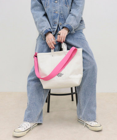 軽量ラミネート加工トートバッグ