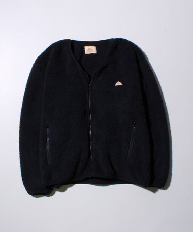 【KELTY×GLOSTER】別注 シャギーフリース ジップカーディガン
