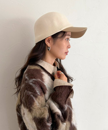 auralee メルトンキャップ AURALEE MERINO MOUTON CAP | Less Higashikawa