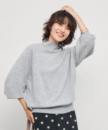 12Gオルティアハイネックプルオーバーニット