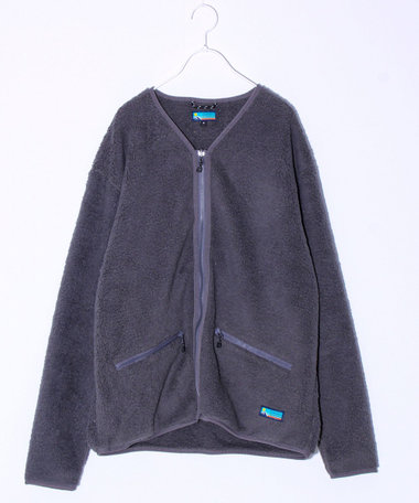 【Franklin Climbing】カスケード シェルパフリースカーディガン