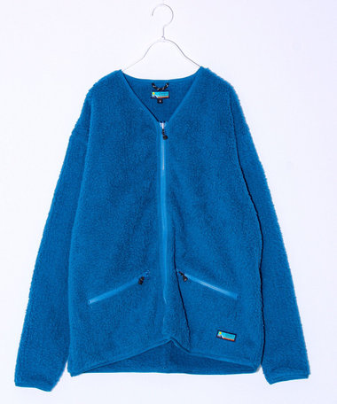 NOLLEY'S✨️ノーリーズ　ネイビー フォックスファークロップドカーディガン NOLLEY'S✨️ノーリーズ ネイビー フォックスファークロップド