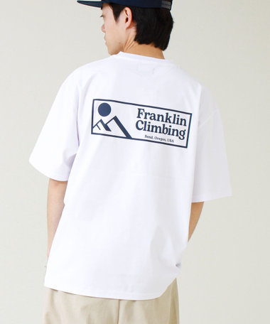 【Franklin Climbing】FLEXIBLE TECH-LOGO TEE