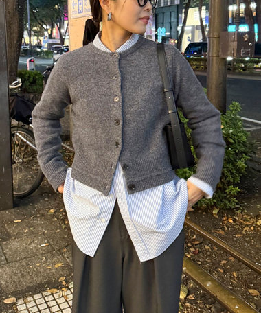 CASHMILE WOOL カーディガン（4-0021-6-22-001）｜fredy emue(フレディ  エミュ）｜women（WOMEN）｜NOLLEY'S MALL（ノーリーズ モール）