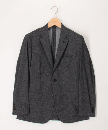 《ビジカジ/セットアップ対応》《接触冷感》4wayストレッチ　ジャケット