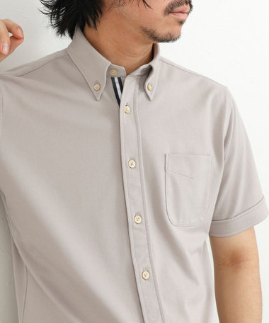 《ビジカジ対応》カノコテープBD SS 半袖ボタンダウンシャツ 26SS