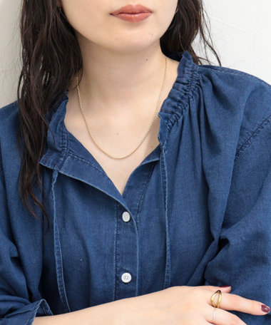 ハシゴチェーンアジャストネックレス