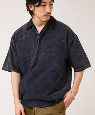 【大人の抜け感】スノーウォッシュ ヘンリーネックプルオーバー