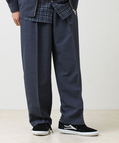 【セットアップ着用可能】ドライポリワイドパンツ