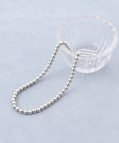 【grâce grace/グラスグラス】メタボールミディアムネックレス