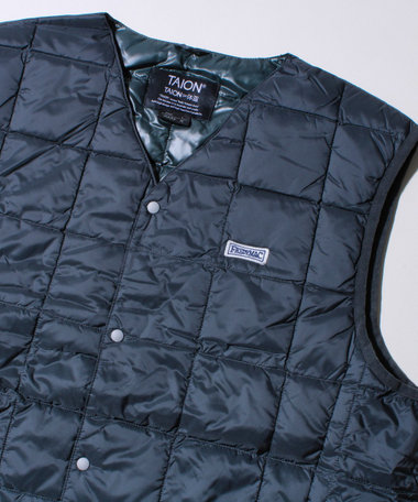 Nao　ダウンベスト　ブラック NANGA(ナンガ) HINOC DOWN VEST (CHARCOAL) ヒノックダウン
