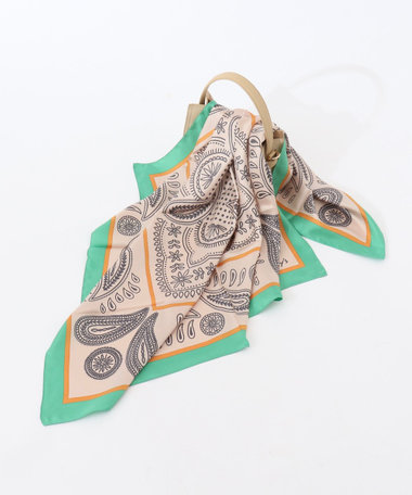 シルクプリントスカーフ88